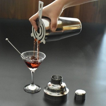 Бармен-фильтр с плоской ручкой (ситечко, ситечко)