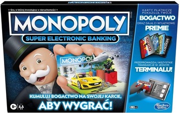 HASBRO E8978 Monopoly Super Electronic Banking