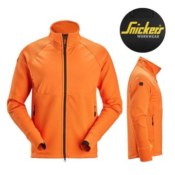 WIATROSZCZELNA Kurtka BLUZA Robocza SNICKERS 8404 FlexiWork POMARAŃCZOWA