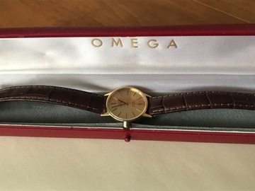 OMEGA De Ville zloto 14k SREDNICA 24mm SUPER STAN