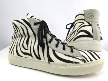 Bronx zebra buty sneakers SKÓRA NAT r 40 -50%
