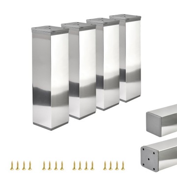 4x NÓŻKA MEBLOWA STOPKA REGULOWANA DO MEBLI 150 MM