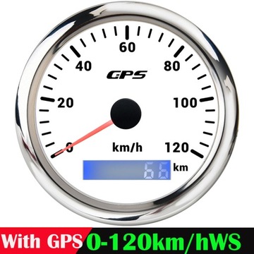 A 85MM prędkościomierz GPS dla motocykla łódź mor