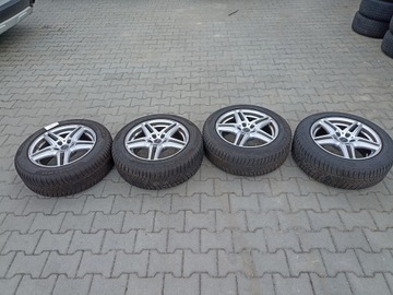 ДИСКИ С ШИНАМИ BORBET 5X112 225/55R17 ET27 BMW