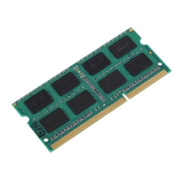 Pełna kompatybilność DDR3 4GB 1600MHz 204pin