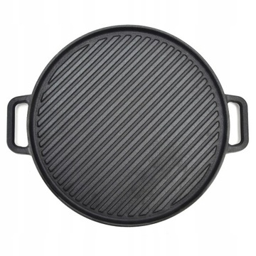 PŁYTA ŻELIWNA DO GRILLI DWUSTRONNA 30CM