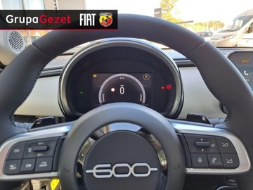 Mercedes 2025 Fiat 600 Fiat 600 Hybrid La Prima 1.2 110KM Biały Superstock, zdjęcie 8