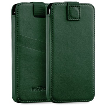Etui do iPhone 13 12 11 / Pro / Xs X Wsuwka skórzana premium MOVEAR