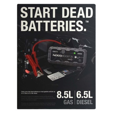 NOCO GBX75 BOOST JUMP STARTER 2500A+ USB ЗАРЯДНОЕ УСТРОЙСТВО