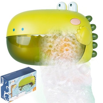 ПЕННАЯ МАШИНА ДЛЯ ВАННЫ BUBBLE DINOSAUR В ИГРЕ ВАННА
