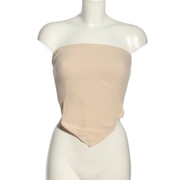 ZARA Top z dekoltem typu bandeau Rozm. EU 38 nude