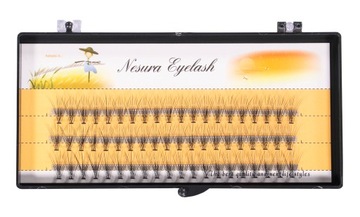 Sztuczne Rzęsy NESURA KĘPKI RZĘS 11 mm - 60 sztuk