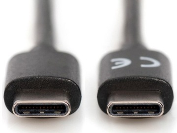 Kabel USB C - USB C Power Delivery 3A 15W - 1,0m