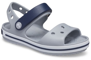 SANDAŁY CROCS KIDS CROCBAND LIGHT GREY R.24/25 C8