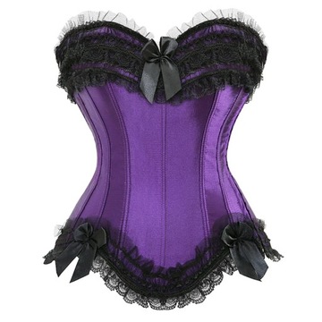 Corset Bustier Top for Women Burlesque Costume Plu