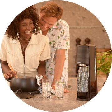 Сатуратор Soda Stream Art черный 1 бутылка