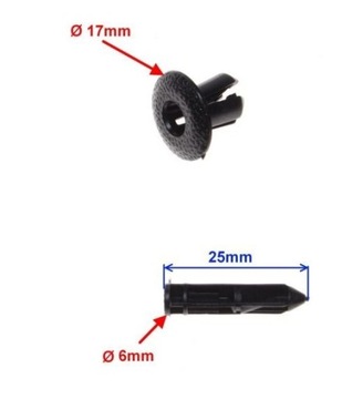 ЗАЖИМНАЯ ЗАКЛЕПКА ДЛЯ ОБТЕКТОРА M8