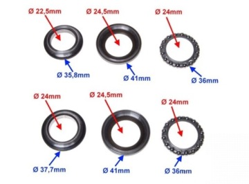 ПОДШИПНИК ГОЛОВКИ KING MOOSE JOLLY Подшипники KINROAD XT5