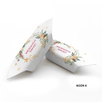 Krówki świąteczne EXPRESS personalizowane LOGO FIRMA PREZENT REKLAMA