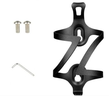 КЛЕТКА ДЛЯ БУТЫЛКИ, ДЕРЖАТЕЛЬ ДЛЯ ВЕЛОСИПЕДА, АЛЮМИНИЙ - ЧЕРНЫЙ