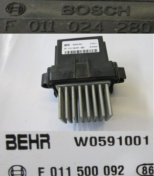 CHRYSLER TOWN COUNTRY 11 REZYSTOR DMUCHAWY OPORNIK