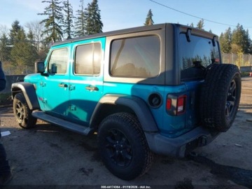 Jeep Wrangler IV 2020 Jeep Wrangler Unlimited Willys 2020 2.0 Benzyna 270KM, zdjęcie 3