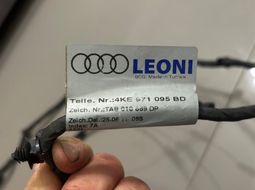 AUDI E-TRON 4KE SVAZEK NÁRAZNÍKU PDC 4KE971095BD