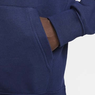 Nike granatowy komplet dresowy męski spodnie bluza CZ7857-410 M