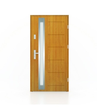 Drzwi zewnętrzne stalowe 90/55 WINCHESTER PIASKOW.