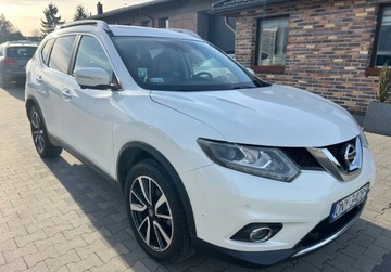 Nissan X-Trail III Terenowy 1.6 dCi 130KM 2016 Nissan X-Trail 1.6 DCI 130 KM 4x4 Panorama Sensor Nawigacja Tempomat 1.6