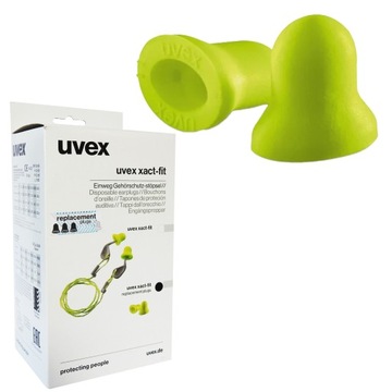 Zatyczki do uszu uvex xact-fit zapas 250 par