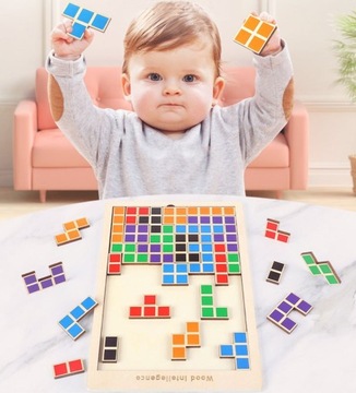 ЛОГИЧЕСКАЯ ИГРА НАВЫКОВ ТЕТРИС ГОЛОВОЛОМКИ БЛОКИ