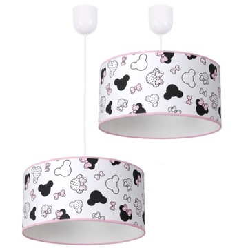 LAMPA WISZĄCA SUFITOWA DZIECIĘCA 30 ABAŻUR MINNIE