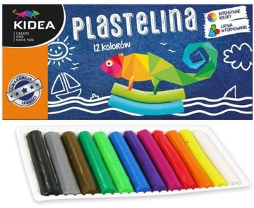 12 ЦВЕТНЫХ КРАСОК ДЛЯ ПОСТЕРОВ KIDEA