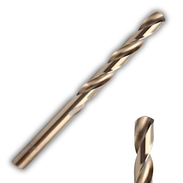 WIERTŁO KOBALTOWE Fi 2,1mm DIN 338 HSS Co kąt 118 64 HRC ExpanCNC