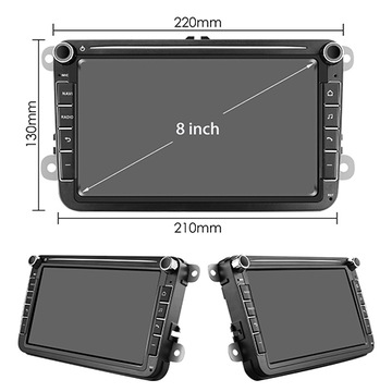 RADIO Android GPS VW Golf Plus 2004-2013 8/128GB