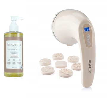 Wyszczuplający, antycellulitowy masażer ręczny Beautifly B-Skinn BODY