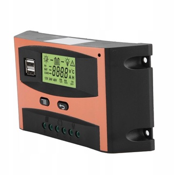 Solarny regulator ładowania MPPT 12/24V 40A LCD