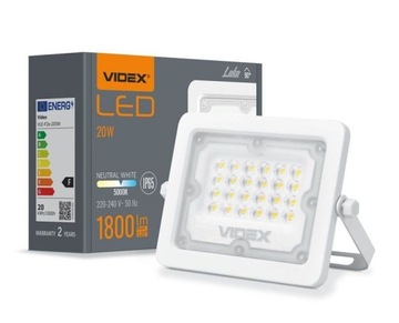MAS24 NAŚWIETLACZ LED HALOGEN VIDEX 20W 1800lm