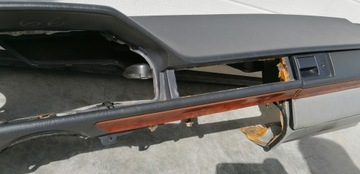 ПРИБОРНАЯ ПАНЕЛЬ, КОНСОЛЬ, MERCEDES W124, СЕРЫЙ