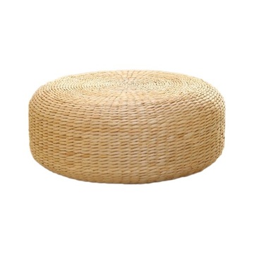Poduszka do siedzenia w stylu japońskim Poduszka do medytacji Ręcznie robiona o średnicy 50 cm