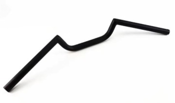 Руль CLUBMAN CAFE RACER CUSTOM OLD SCHOOL 22 мм черный Япония