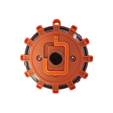 ВСПЫШКА СИГНАЛЬНАЯ ЛАМПА СВЕТОДИОДНАЯ ФАЛЕРА ROAK ДИСК МАГНИТ SKYLED + БАТАРЕИ