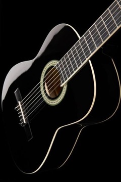 Классическая гитара Harley Benton CG200-BK