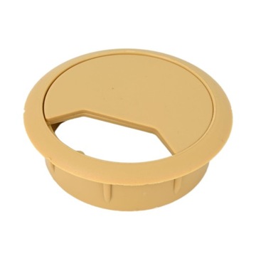 Przelotka kabla z tworzywa, dąb, fi 60mm