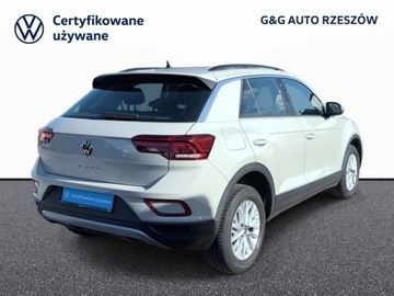Volkswagen T-Roc I SUV Facelifting 1.5 TSI ACT 150KM 2023 Volkswagen T-Roc 1,5 TSI 150 KM Life DSG, Serwis ASO, Gwarancja, FV23 1.5, zdjęcie 3