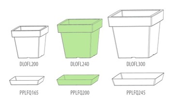 PPLFQ200 подставка для цветочных горшков DLOFL240 DLOFQ240