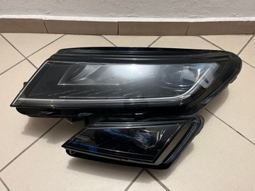SKODA KODIAK KODIAQ 566 FULL LED 16- LAMPA PRZEDNIA PRZÓD LEWA