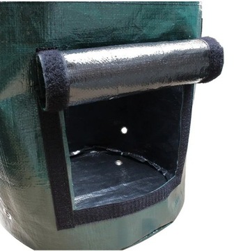 ЦВЕТОЧНЫЙ ГОРШОК СУМКА ДЛЯ ВЫРАЩИВАНИЯ ОВОЩЕЙ ПОМИДОРОВ КАРТОФЕЛЬ МОРКОВЬ 20л