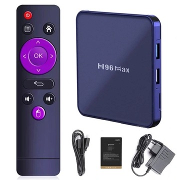 SMART BOX TV 4K ANDROID 12 WIFI BT ТВ АДАПТЕР 128G